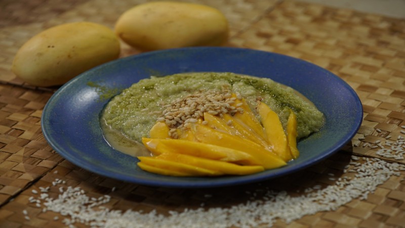 Hướng dẫn làm món xôi xoài matcha ngon miệng, bổ dưỡng