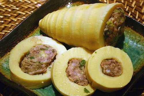 Cách làm món măng nhồi thịt hấp đơn giản cho bữa cơm cuối tuần