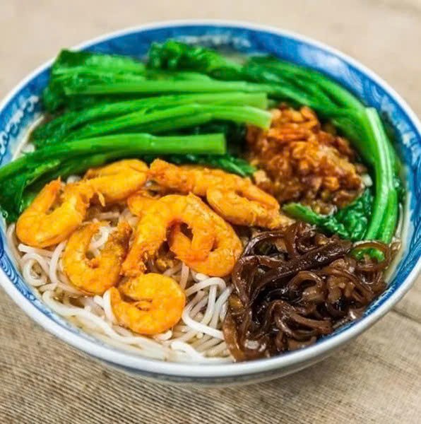 Đổi vị với món bún tôm Hải Phòng ngon nổi tiếng, ăn là mê