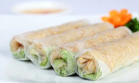 Đầu tuần làm gỏi cuốn chay đơn giản, thanh đạm