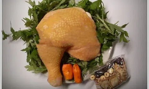 Làm gà tần thuốc bắc bổ dưỡng khởi động tuần mới đầy năng lượng