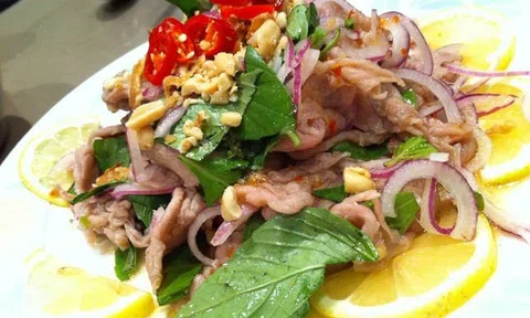 Cách làm bò tái chanh đơn giản, siêu ngon