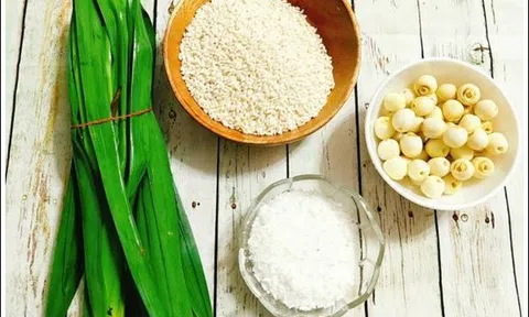 Nấu xôi lá dứa nước cốt dừa thơm nức không phải ai cũng biết