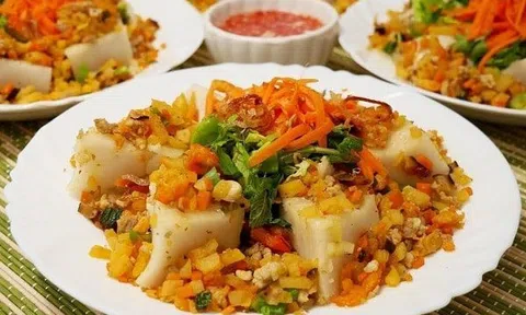 Cách làm bánh đúc mặn nhanh chóng cho bữa ăn phụ