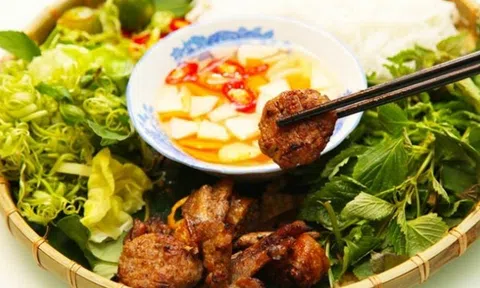 Bún chả thơm ngon cho những ngày se lạnh