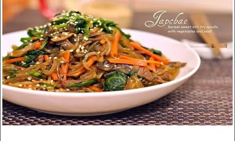 Cách làm miến xào Hàn Quốc tại nhà thơm ngon tuyệt đỉnh