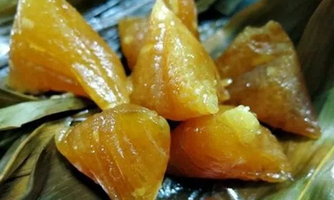 Khéo tay làm bánh gio chấm mật đậm vị quê hương