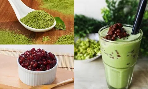 Bí quyết làm trà sữa matcha đậu đỏ thơm ngon đúng vị