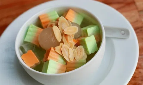 Cách nấu chè khúc bạch thơm dẻo, giòn bùi tại nhà