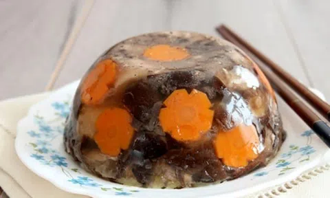 Ngon khó cưỡng với món thịt đông trong veo, chuẩn vị