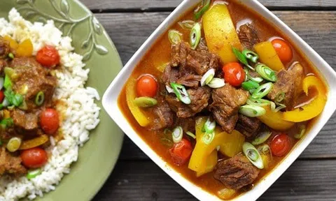 Cách nấu cà ri bò khoai tây mềm ngon miễn chê