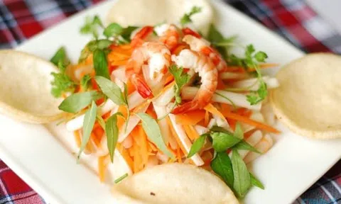 Bữa cơm bổ dưỡng với những món ngon chế biến từ cây sen