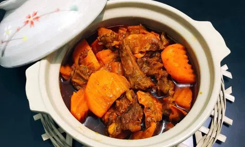 Bò kho khoai tây đậm đà, cả nhà khen tấm tắc