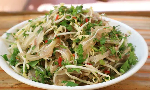 Công thức làm nộm tai heo dai bùi, thơm ngon như ngoài hàng