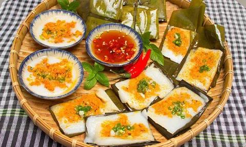Thưởng thức bánh nậm xứ Huế hương vị làng quê, dân dã
