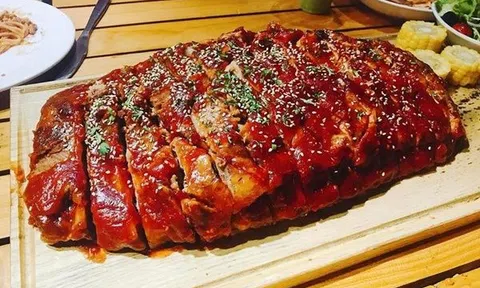 Công thức làm sườn nướng tảng kiểu Mỹ