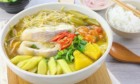 Canh chua cá diêu hồng thơm ngon, đậm đà cho người suy nhược cơ thể