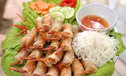 Cuối tuần vào bếp làm chả ram tôm giòn ngon khó cưỡng
