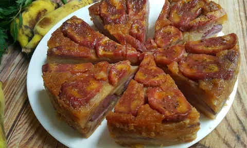 Bánh chuối nướng - món ăn vặt tuyệt vời trong ngày lạnh