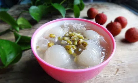 Cách làm món chè vải đậu xanh thanh mát giải nhiêt ngày hè