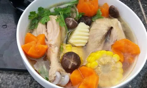 Cách làm canh gà hầm nấm vừa ngon, vừa bổ cho cả nhà