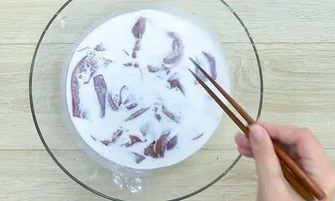 Khử độc, mùi hôi của gan heo bằng nguyên liệu sẵn trong bếp