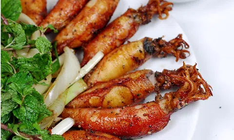 Cách làm mực trứng chiên nước mắm ngon đậm vị