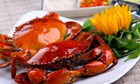 Cách hấp cua biển thịt dai, ngon ngọt giàu dinh dưỡng