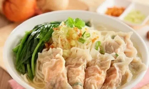 Cách làm mì sủi cảo đổi vị bữa sáng cuối tuần