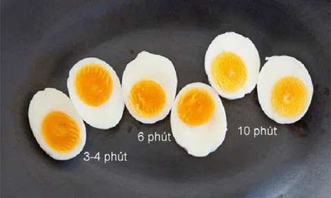 Mẹo luộc trứng lòng đào cực chuẩn, giữ 100% dinh dưỡng