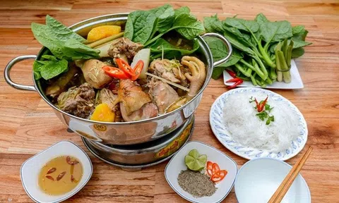 Trời lạnh, làm nồi lẩu cá tầm thơm ngon hết ý