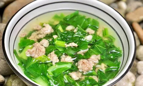 Canh cải thịt băm: Tưởng dễ nhưng lại khó nếu không biết cách nấu này