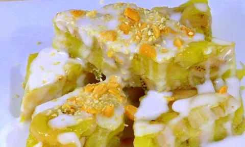 Làm bánh chuối hấp nước cốt dừa ngon miễn chê chiêu đãi cả nhà