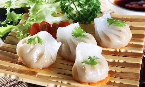 Cách làm há cảo hấp tôm thịt thơm ngon, lạ miệng