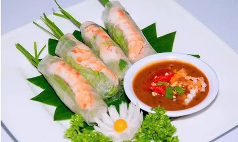 Cách làm gỏi tôm cuốn thịt chuẩn vị Huế - Top 50 món ngon nhất thế giới