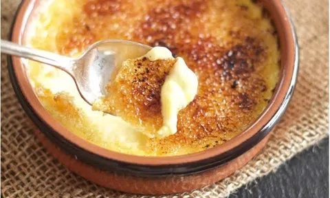 Công thức làm creme brulee béo ngậy đúng kiểu Pháp