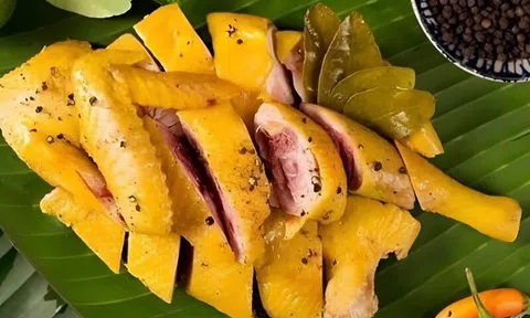 3 bước xong ngay gà ủ muối hoa tiêu ngon hơn ngoài hàng