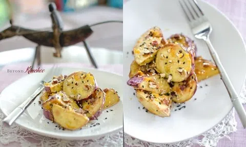 Cách làm caramel khoai lang tuyệt ngon