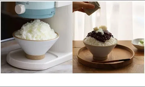 Sữa đá bào hấp dẫn cho cuối tuần thảnh thơi