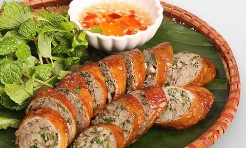Cách làm dồi sụn heo nướng đậu phộng thơm ngon hết ý