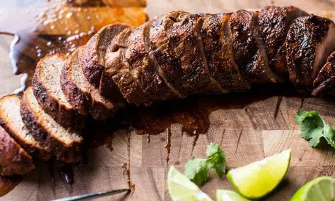 Công thức làm thịt thăn nướng khiến cả nhà thích mê