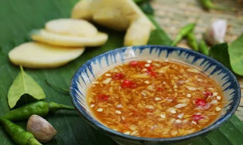 Mẹo pha nước mắm gừng chấm vịt luộc chuẩn vị, ngon tuyệt đỉnh