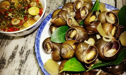 Muốn ốc nhả sạch bùn đất và nhớt trước khi chế biến, dùng mẹo này