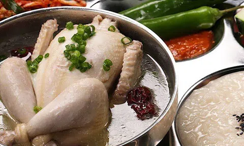 Công thức làm gà hầm baesuk chuẩn vị Hàn, ngọt đậm từ xương