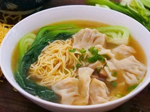 Cách làm mì sủi cảo đổi vị bữa sáng cuối tuần